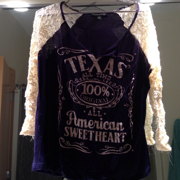 Lace Sleeve Shirt