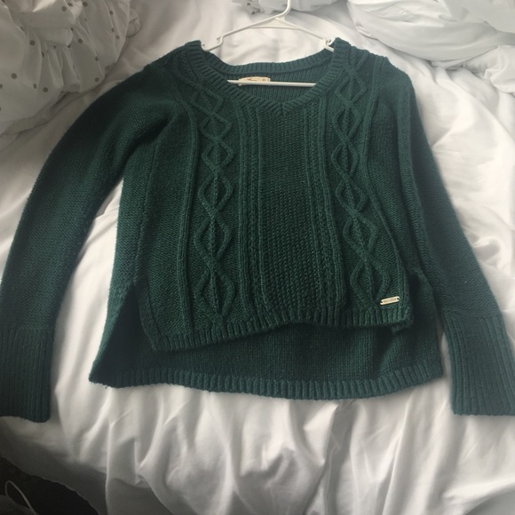 Green sweater