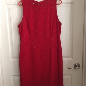 Sparkly Red Party Dress