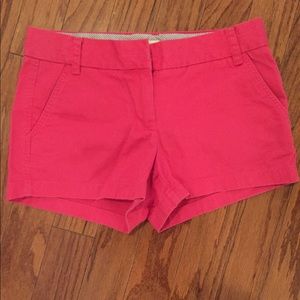 J. Crew 3" Chino shorts