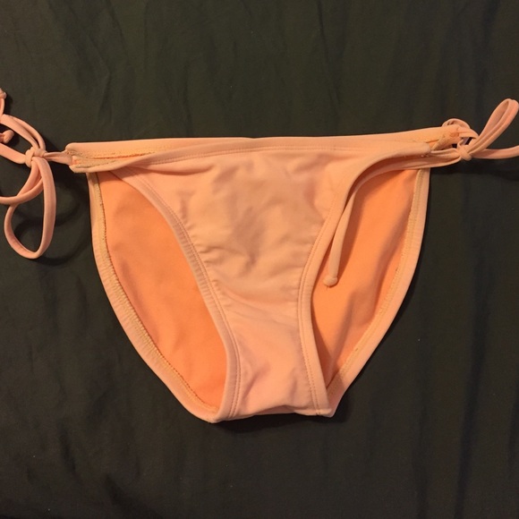Small tangerine bathing suit bottoms