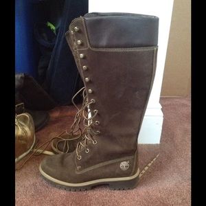 Timberland tall boots like new