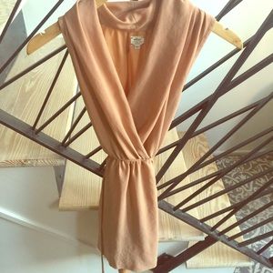 Gorgeous golden beige dress