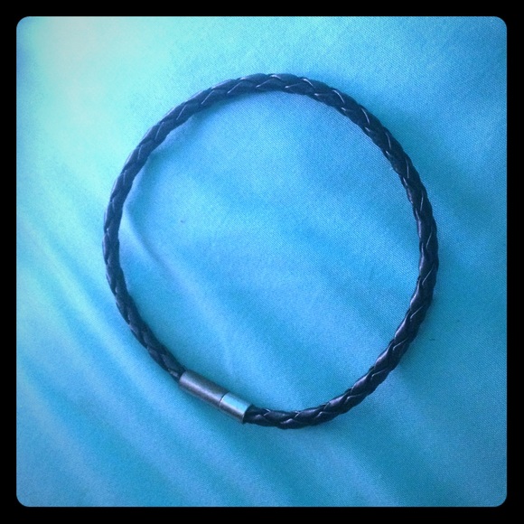 Black Leather bracelet