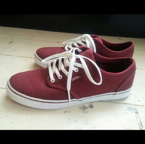 Vans Shoes - Maroon Vans.