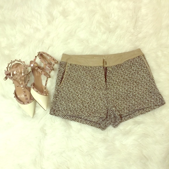 {Jealous Tomato} Black & White Shorts