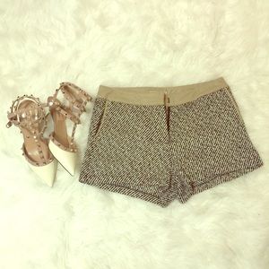 {Jealous Tomato} Black & White Shorts