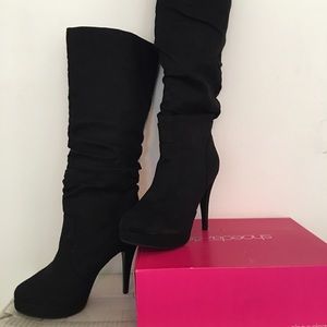 Shoedazzle Izabel Knee High Boot