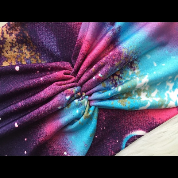 Scrunch Turban in Galaxy - Picture 4 of 4