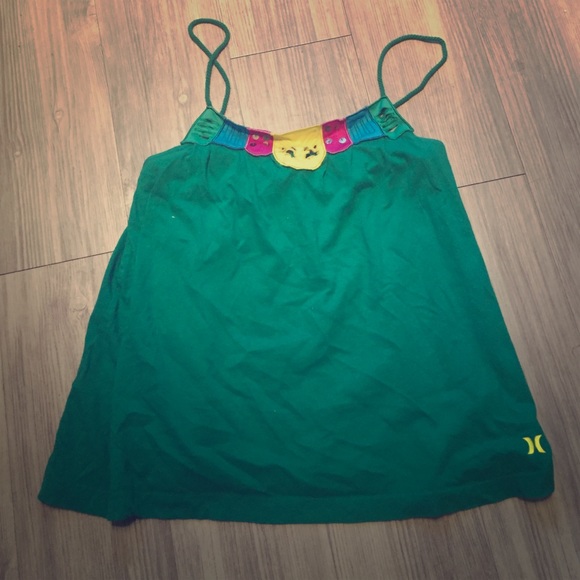 Flowy green Hurley tank! - Picture 1 of 2