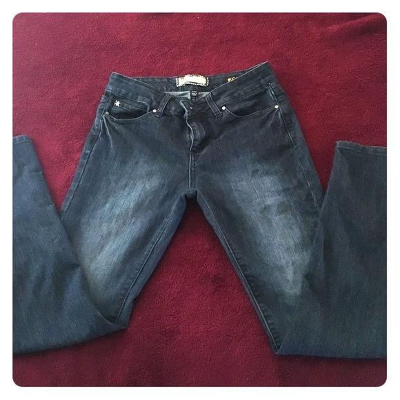 The Kourtney Kardashian Collection Dark Jeans