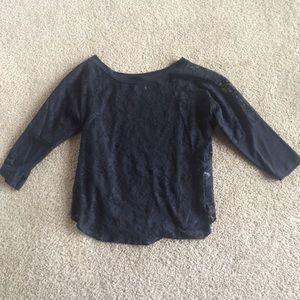Lace BKE Long Sleeve Tee