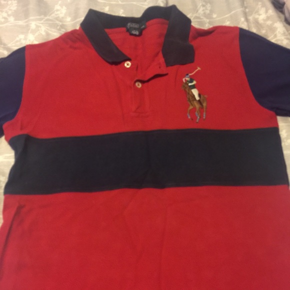 Boys large polo shirt