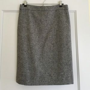 J Crew Pencil Skirt Gray Size 4