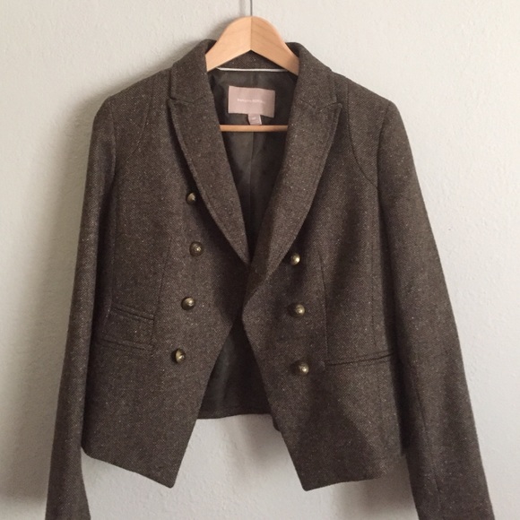 Navy green blazer