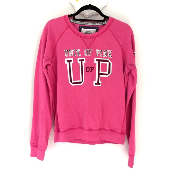 PINK Victoria's Secret Tops - PINK Campus Crew Sweatshirt