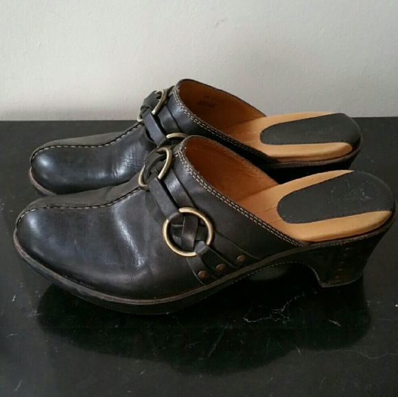 Frye Shoes - Sold! Frye harness clogs