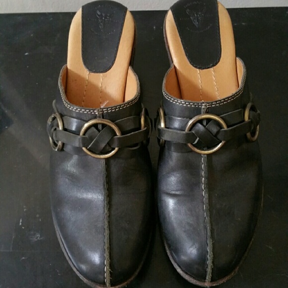 Sold! Frye harness clogs - Picture 2 of 4