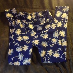 Palm Tree Lularoe Leggings