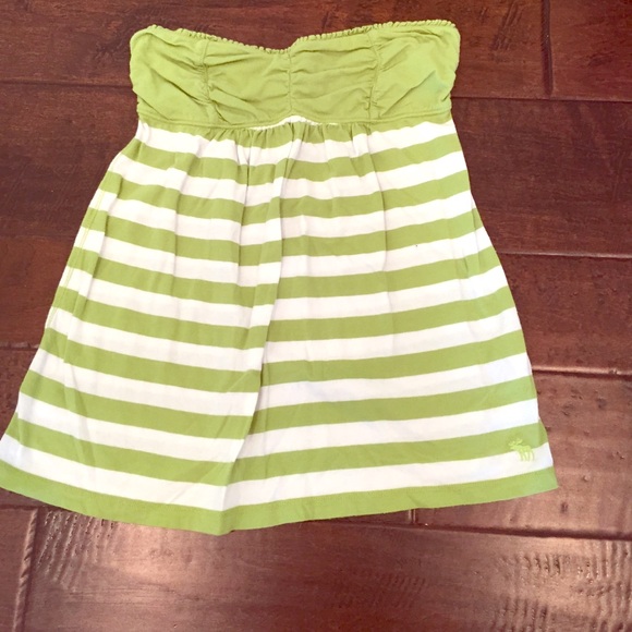 Abercrombie & Fitch strapless tank