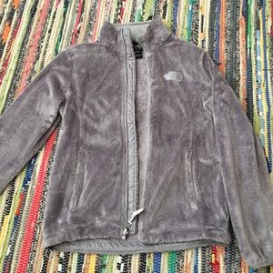 North face fuzzy jacket