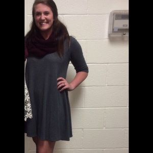 Grey dress worn once