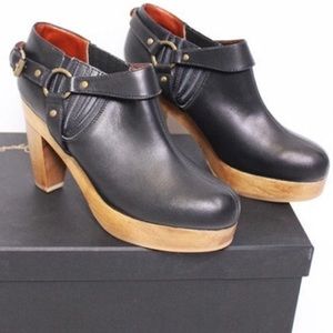Rachel Comey Fraction Leather Booties