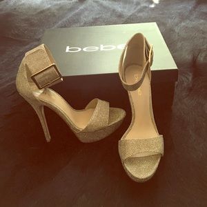 Glitter Mesh bebe Sandal