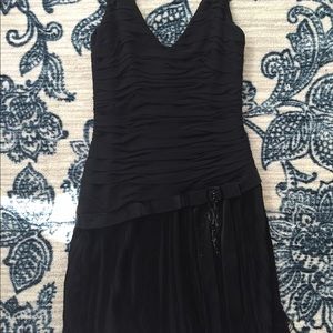 👸🏽 Kay Unger Formal Black Dress