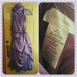 Davids Bridal formal dress