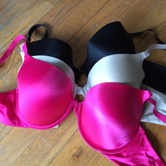 Maidenform push-up bras, set of 3