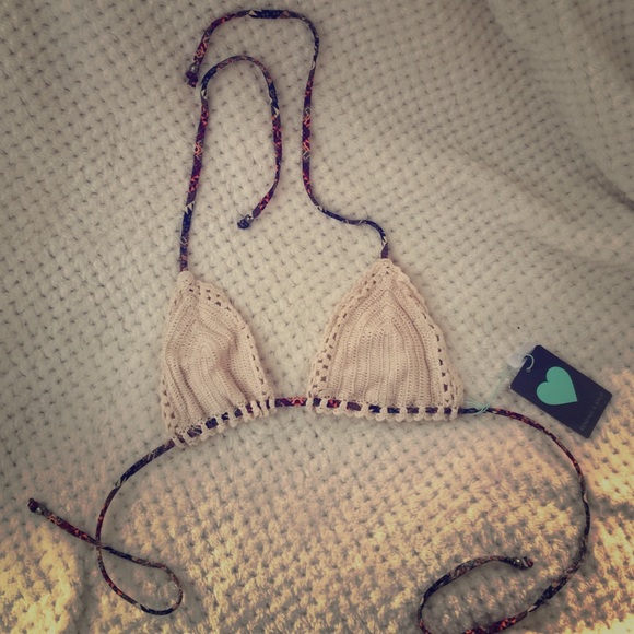 Kendall & Kylie triangle bikini top