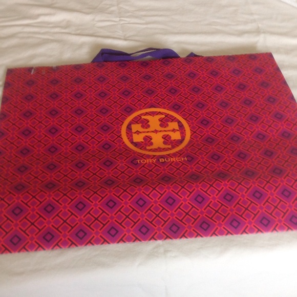 Authentic Tory Burch large shopping  bag