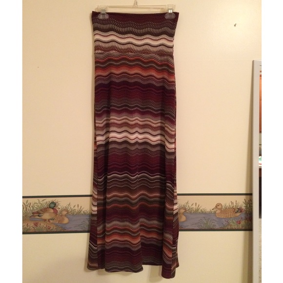 Full Tilt Dresses & Skirts - Colorful maxi skirt