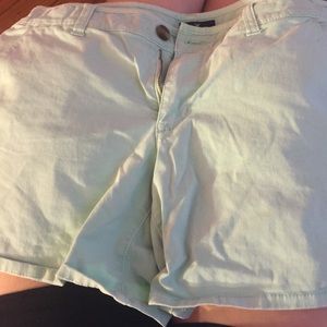 American eagle midi shorts