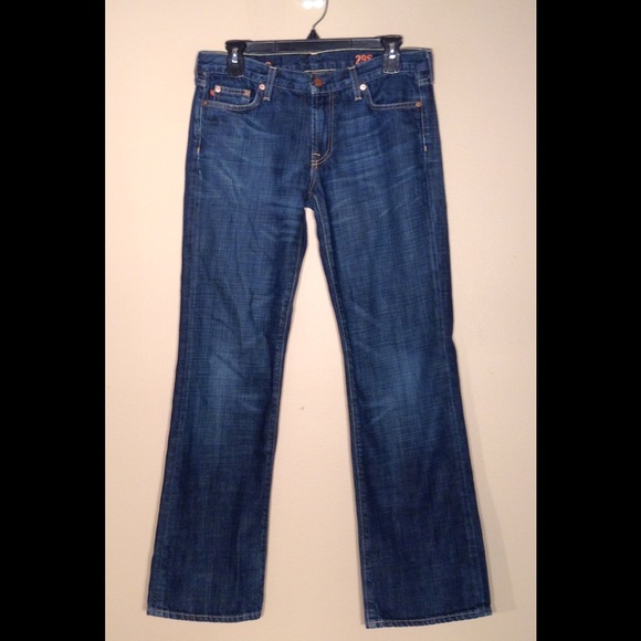 Women's J. CREW "Hipslung" jeans.  Size 6 short