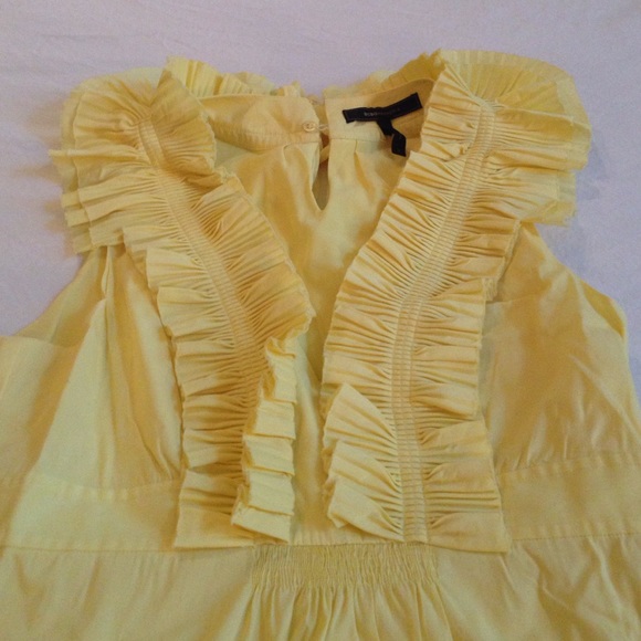 BCBGMaxAzria yellow dress - Picture 2 of 4