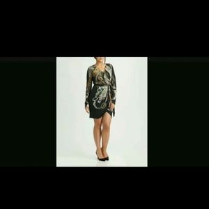 Fuzzi wrap dress