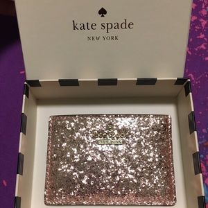 Kate Spade Glitter Bug Card Holder