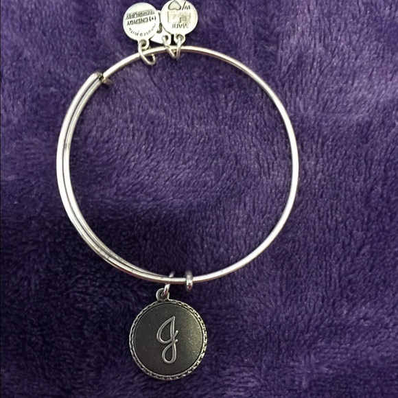 Letter "J" Alex and Ani bracelet