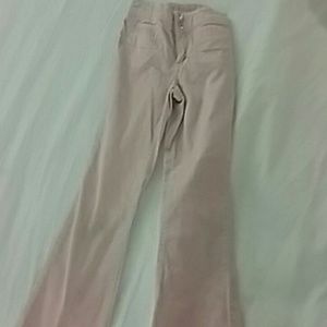 Courdoroy pink little girl pants