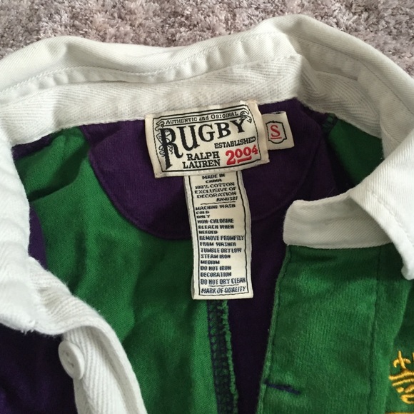 VINTAGE Ralph Lauren Rugby shirt size s - Picture 3 of 4