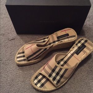 Authentic Burberry shoes