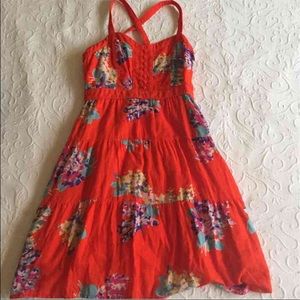 Floral print sundress