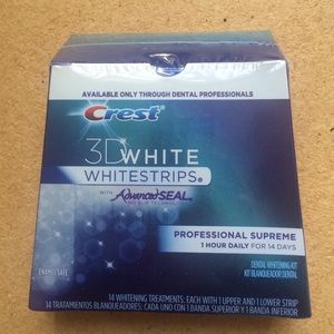 New crest 3D whitestrips