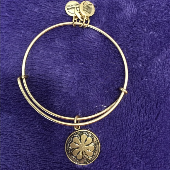 "Four Leaf Clover" Alex and Ani bracelet