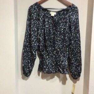Michael Kors cheetah print top