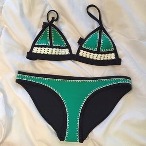 Green Triangl Bikini
