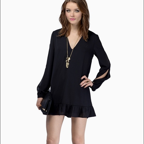 TOBI "Look for me" Black dress. Perfect condition!