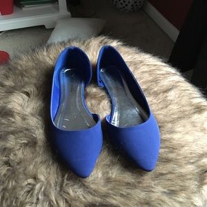 Blue flats